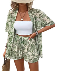 Amanda Royal Amanda Royal Shirt & Short Set