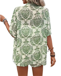 Amanda Royal Amanda Royal Shirt & Short Set