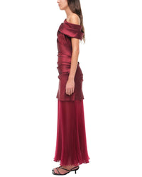 SIMKHAI Simkhai Ammalie Combo Midi Dress