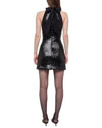 SIMKHAI Simkhai Isla Halter Neck Mini Dress