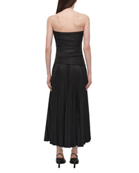 SIMKHAI Simkhai Arie Strapless Bustier Midi Dress