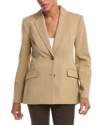 SIMKHAI Simkhai Moren Pleated Back Blazer