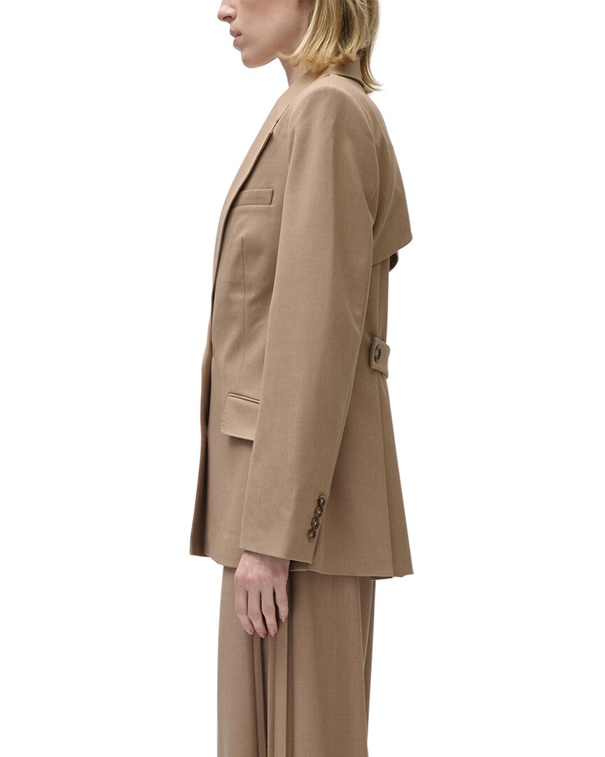 SIMKHAI Simkhai Moren Pleated Back Blazer