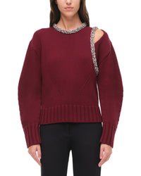 SIMKHAI Simkhai Monroe Wool & Cashmere-Blend Pullover