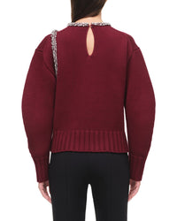 SIMKHAI Simkhai Monroe Wool & Cashmere-Blend Pullover