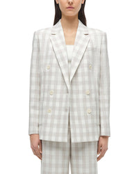 SIMKHAI Simkhai Margaux Double Breasted Blazer