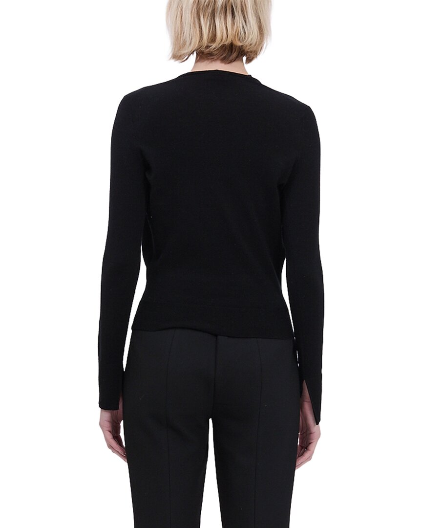 SIMKHAI Simkhai Natia Cowl Neck Wool-Blend Top