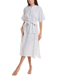 Officine Generale Avara Linen-Blend Dress