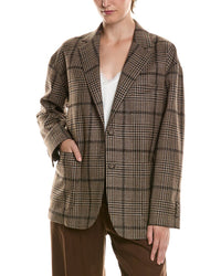 Officine Générale Antonia Wool, Linen, & Silk-Blend Jacket