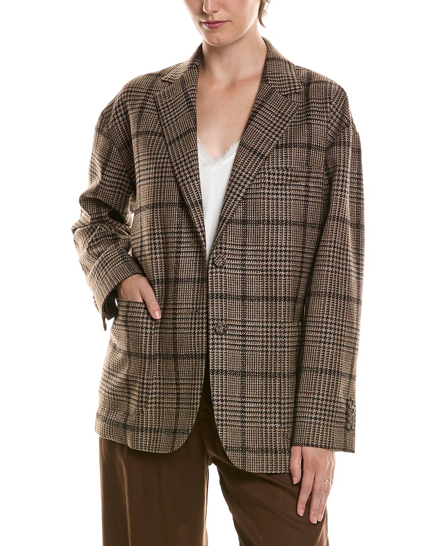 Officine Générale Antonia Wool, Linen, & Silk-Blend Jacket