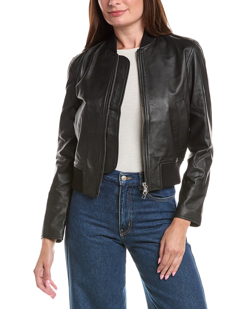 Officine Générale Officine Generale Nela Leather Jacket