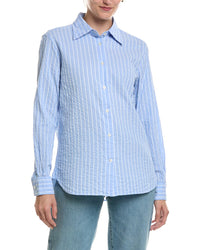Officine Générale Officine Générale Colombe Textured Woven Shirt