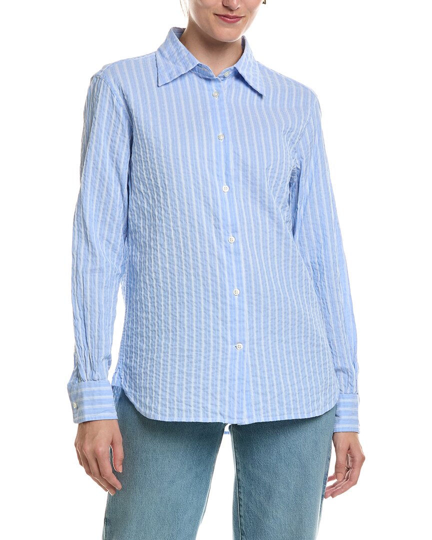 Officine Générale Officine Générale Colombe Textured Woven Shirt