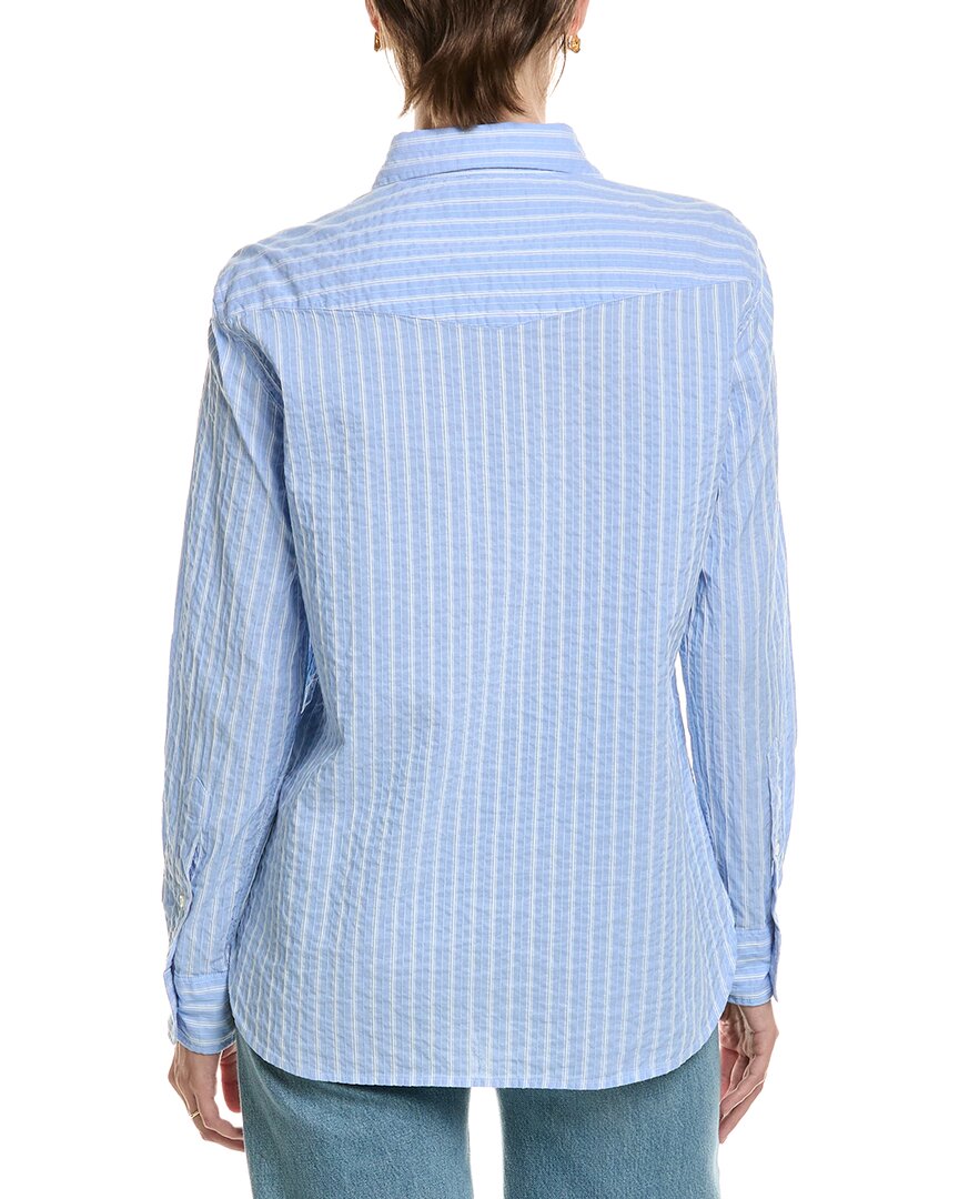 Officine Générale Officine Générale Colombe Textured Woven Shirt