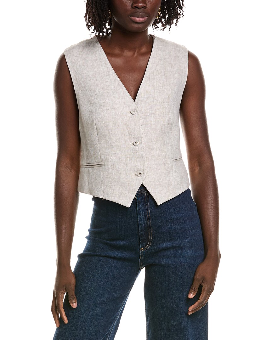 Officine Générale Officine Generale Cleore Linen Vest