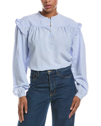 Officine Générale Officine Générale Charline Stripe Shirt