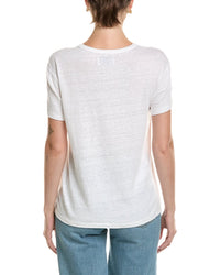 Officine Générale Officine Générale Lara Piece Dyed Linen-Blend Blouse