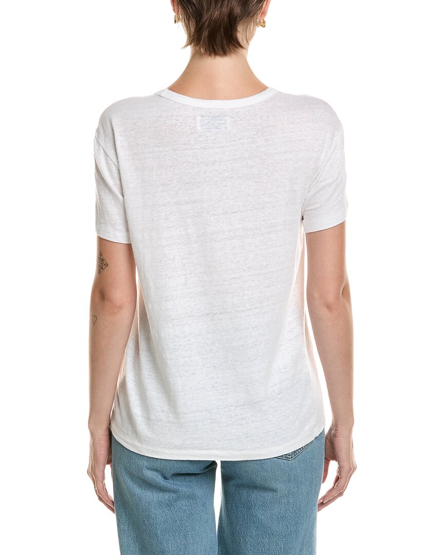 Officine Générale Officine Générale Lara Piece Dyed Linen-Blend Blouse
