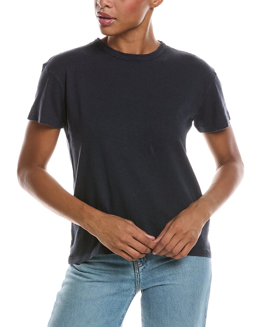 Officine Générale Officine Générale Lara Garment Dye Linen-Blend Top