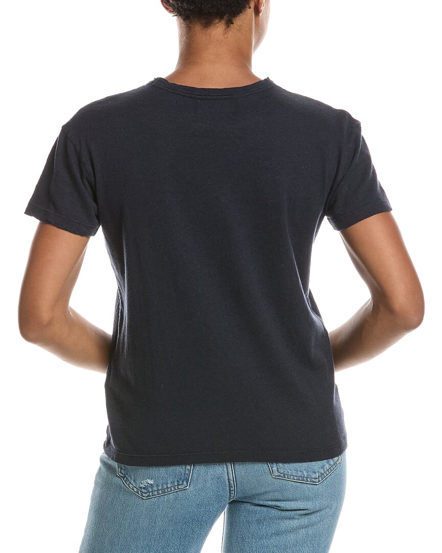 Officine Générale Officine Générale Lara Garment Dye Linen-Blend Top