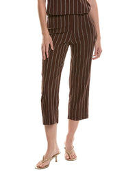 Anne Klein Petite Pull On Knit Wide Crop Pant