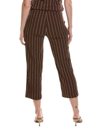 Anne Klein Petite Pull On Knit Wide Crop Pant