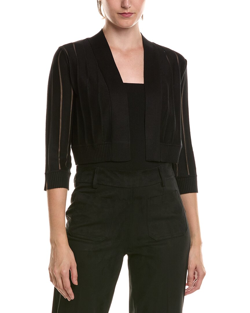 Anne Klein Petite Sheer Stripe Shrug
