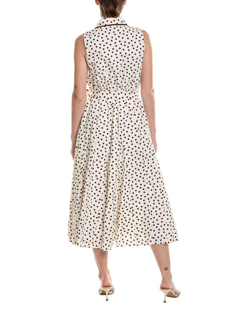 Anne Klein Petite Midi Godet Shirtdress