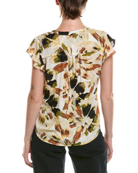 Anne Klein Petite Flutter Sleeve Top
