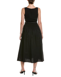 Anne Klein Petite Scoop Neck Drop-Waist Maxi Dress