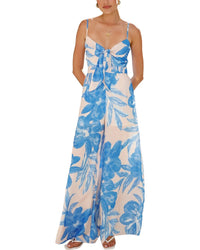 OLOEY Oloey Womens  Jumpsuit, 10, Multicolor