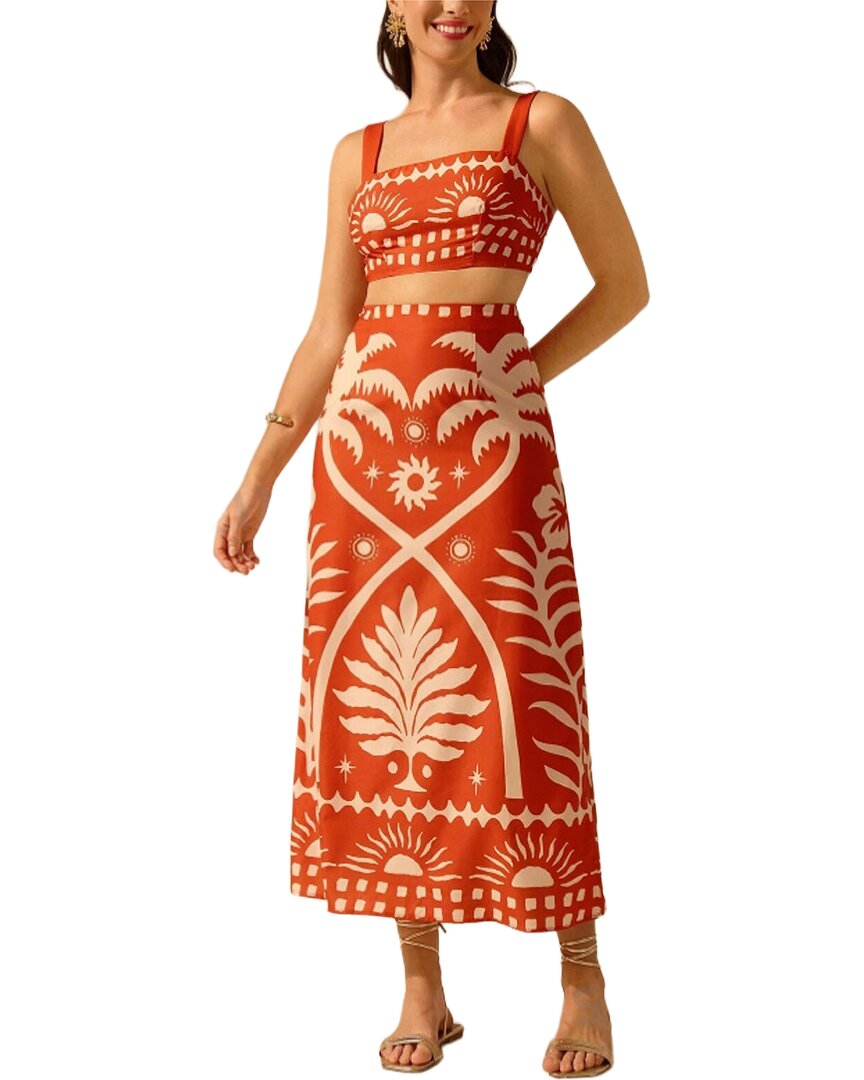 DELI S Deli S 2Pc Top & Skirt Set