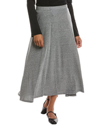 PERFECTWHITETEE Perfectwhitetee Liza Slub Jersey Circular Skirt