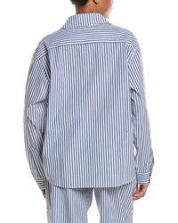 PERFECTWHITETEE Perfectwhitetee James Poplin Button-Up Shirt