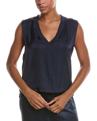 PERFECTWHITETEE Perfectwhitetee Celina Satin Muscle T-Shirt