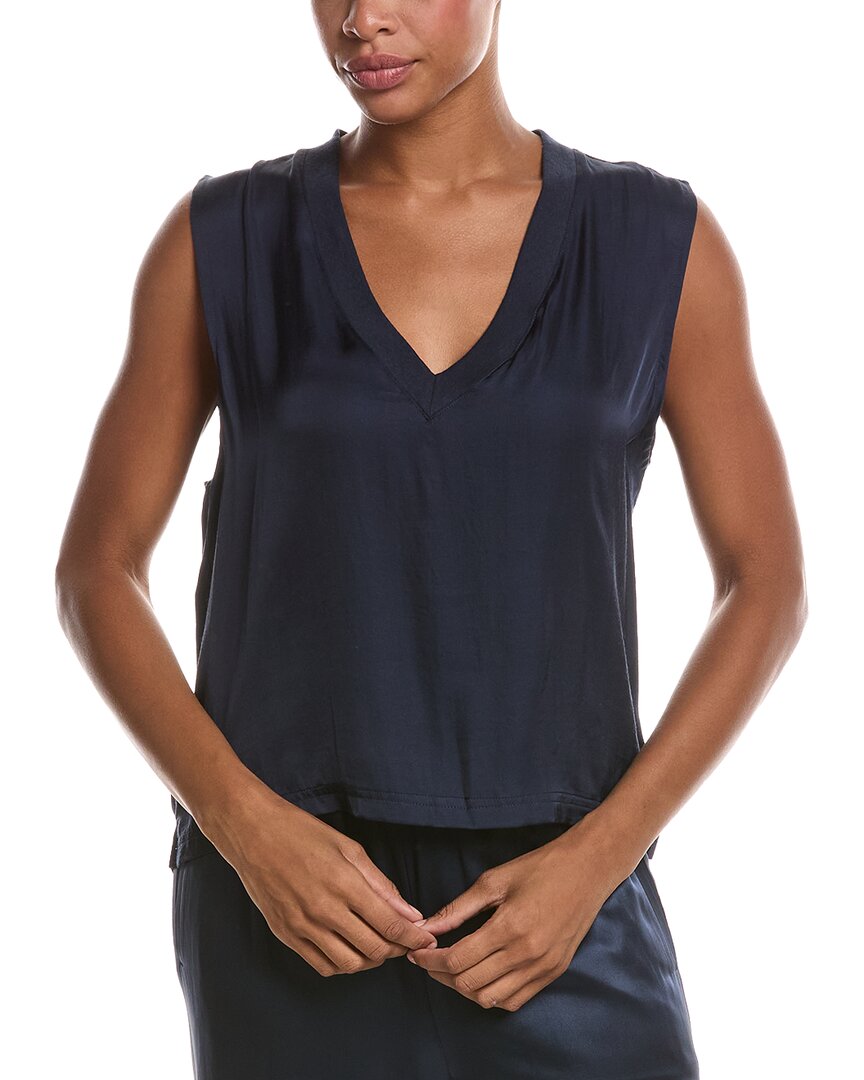 PERFECTWHITETEE Perfectwhitetee Celina Satin Muscle T-Shirt