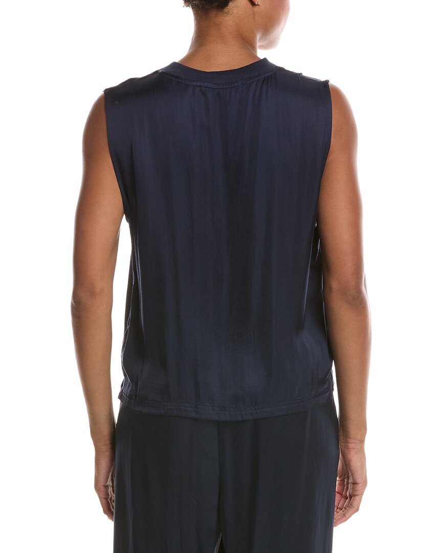 PERFECTWHITETEE Perfectwhitetee Celina Satin Muscle T-Shirt