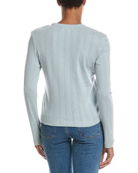 PERFECTWHITETEE Perfectwhitetee Lila Pointelle Cardigan