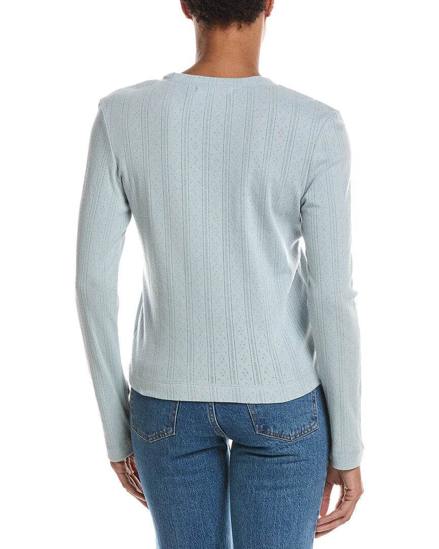 PERFECTWHITETEE Perfectwhitetee Lila Pointelle Cardigan