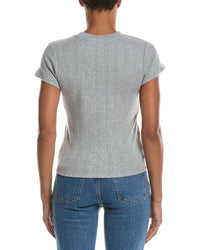 PERFECTWHITETEE Perfectwhitetee Katy Pointelle Baby T-Shirt