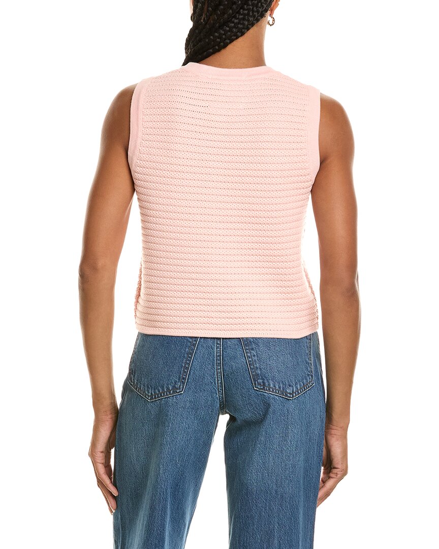 525 America Button Through Textured Vest