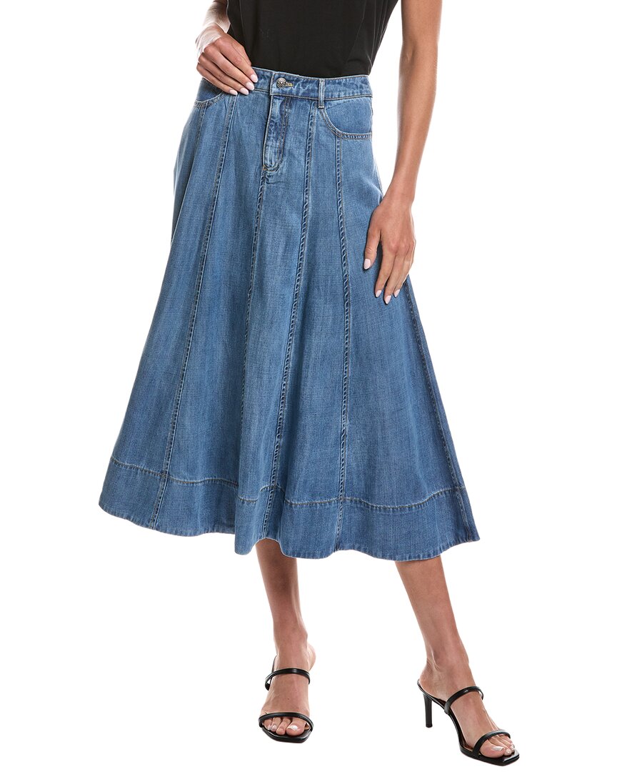 Cinq À Sept Mathilde Denim Maxi Skirt