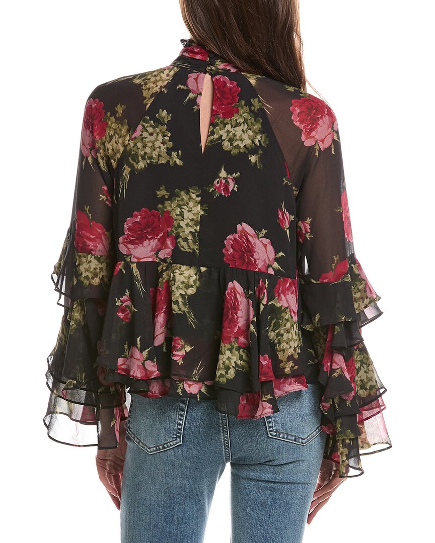 Cinq À Sept Baroque Roses Skylah Top