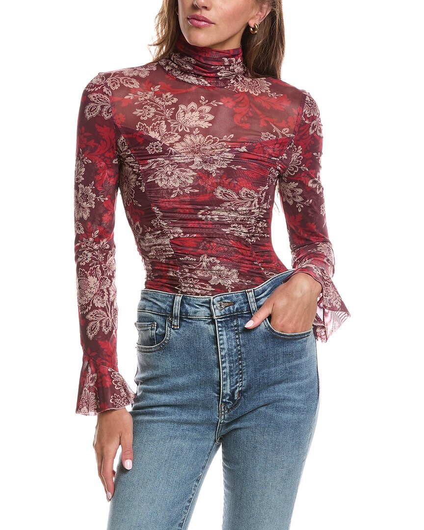 Cinq À Sept Gilded Paisley Lucy Top
