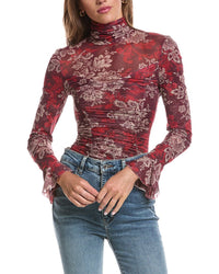 Cinq À Sept Gilded Paisley Lucy Top
