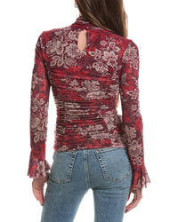 Cinq À Sept Gilded Paisley Lucy Top
