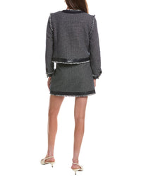Cinq À Sept Birdseye Tweed Deva Jacket