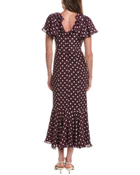 Cinq À Sept Camille Polka Dot Clio Dress