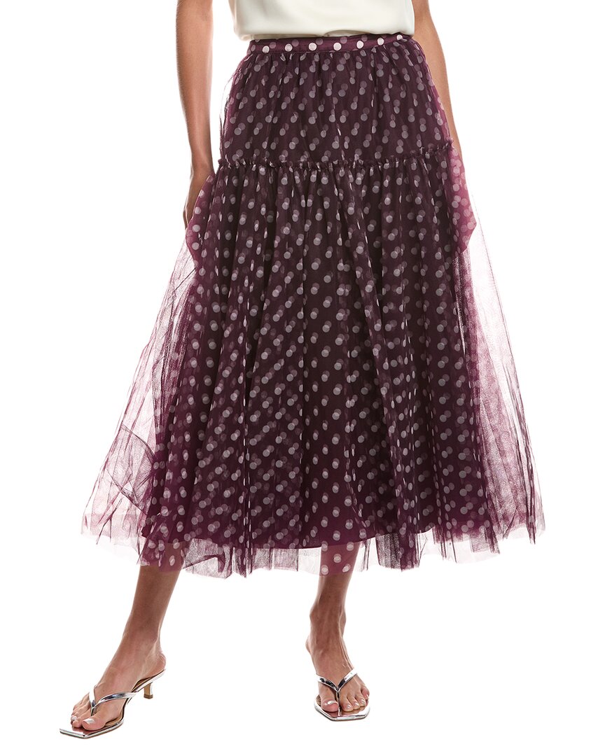 Cinq À Sept Camille Polka Dot Selly Skirt