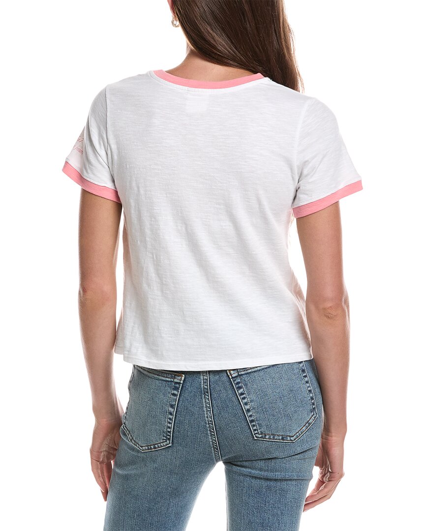 Cinq À Sept Je Taime Paris Shrunken Ringer T-Shirt